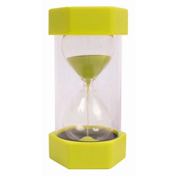Grote zandloper 1 min - Groen
