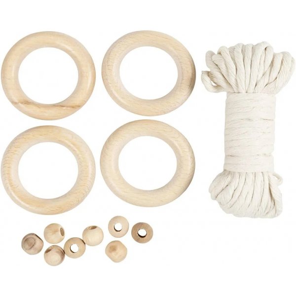 Mini DIY Kit Macram, Servetring
