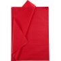 Vloeipapier - rood - 50 x 70 cm - 14 gr - 10 vellen