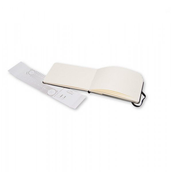 Aquarel Notitieboekje Zak Effen Harde achterkant - Zwart