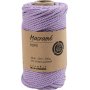 Macramgaren, paars, 55 m