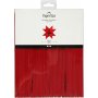 Sterstroken - rood - 6,5 cm, 500 stroken