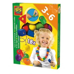 Ik leer kralen rijgen