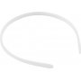 Diadeem - 8 mm - wit - 20 st