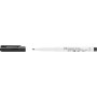 Textielmarkeerpen - Faber-Castell - Waszwart - Ronde punt Textielmarkeerpen - Faber-Castell - Waszwart - Ronde punt