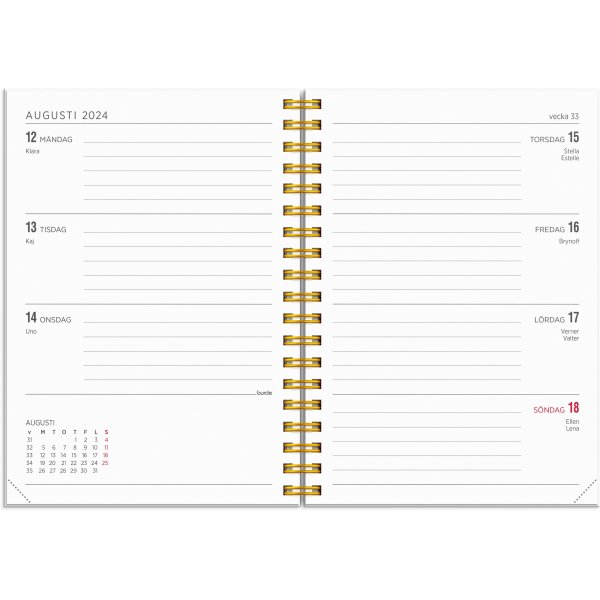 Kalender 24/25 Senator - A6 - Ster Kalender 24/25 Senator - A6 - Ster