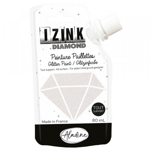 Glitterkleur Diamant 80 ml
