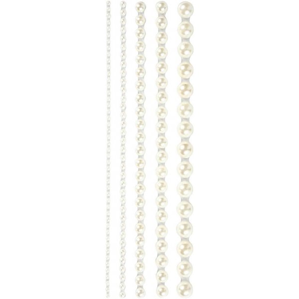 Strasstenen - wit - 2-8 mm - 140 st Strasstenen - wit - 2-8 mm - 140 st