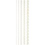 Strasstenen - wit - 2-8 mm - 140 st