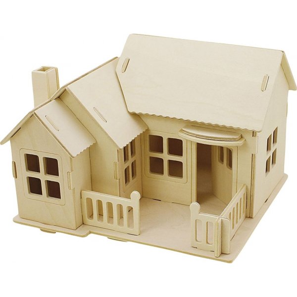 3D-bouwfiguur - Huis met terras