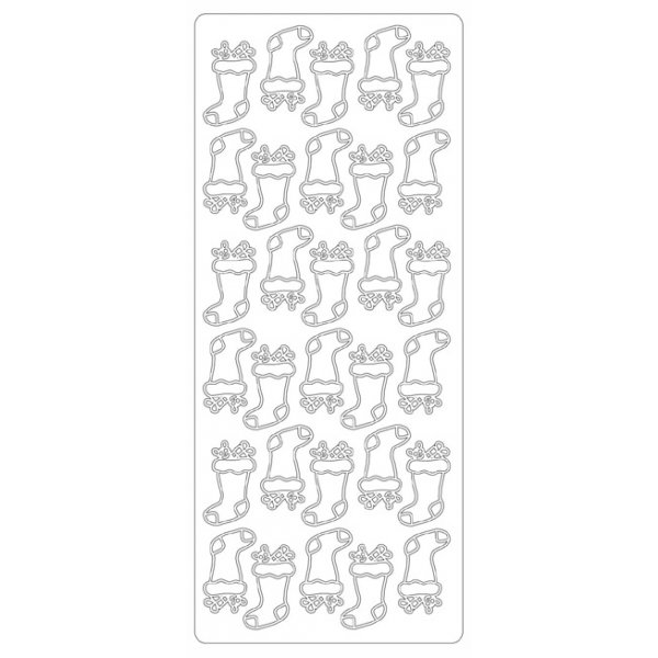 Peel off's - Kerstsokken Peel off's - Kerstsokken