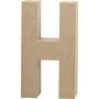 Kartonnen letter - H - 5 cm