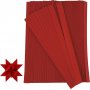 Sterstroken - rood - 4,5 cm, 500 stroken