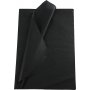 Vloeipapier - zwart - 50 x 70 cm - 14 gram - 25 vellen