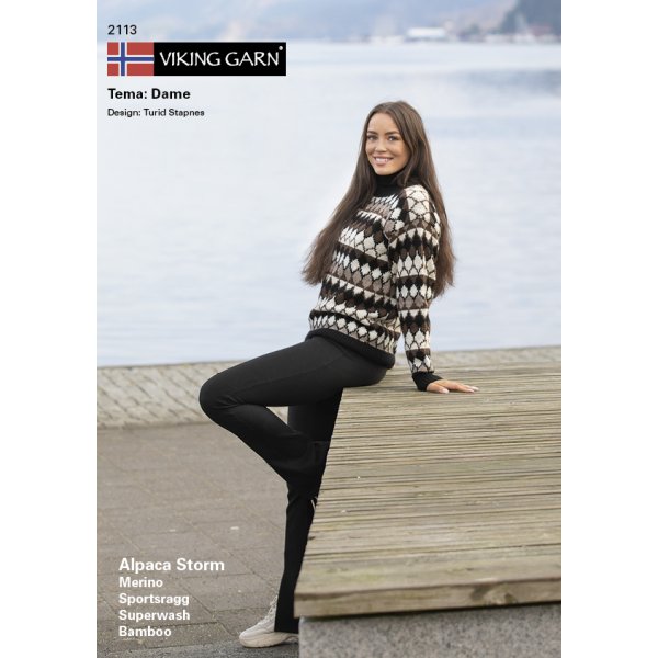 Patronencatalogus Viking Dames (2113) - Alpaca Storm