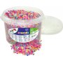 Tube kralen glittermix - 20000 st