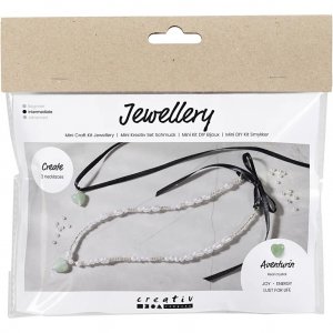 Mini DIY-kit - Ketting met aventurijnkristal Mini DIY-kit - Ketting met aventurijnkristal