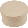 Ronde dozen van papier-mach - 3 st