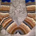 Klant imago Vikinggaren Raggen 150g - Blauw/bruin/naturel (719)