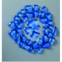 MosaixSoft - glasmozaek 8 - 25 mm - lichtblauw 200 gr ~ 140 st.