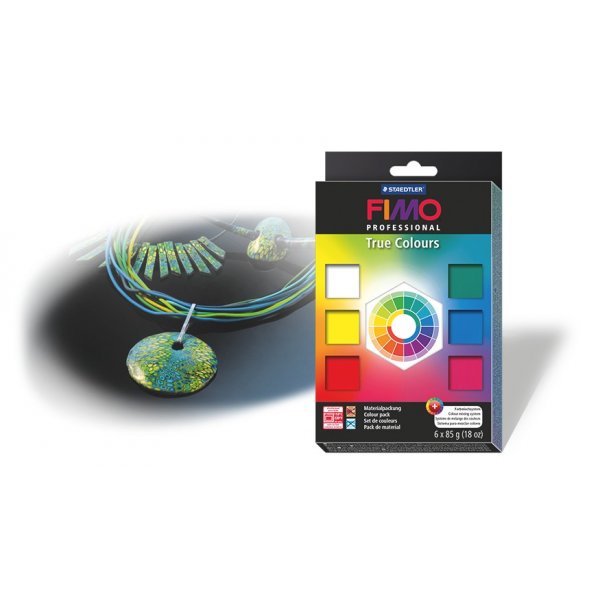 Model Fimo Professional 6x85 g - Ware kleuren