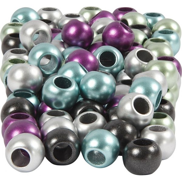 Congo mix - metallic kleuren - 10 mm - 125 ml