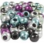 Congo mix - metallic kleuren - 10 mm - 125 ml