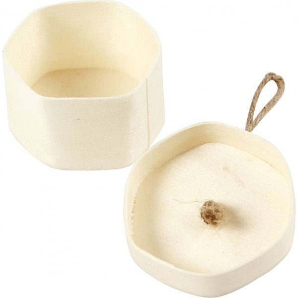 Doos - zeshoek - 3 st Doos - zeshoek - 3 st