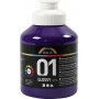 Schoolverf - Acryl - violet - glanzend - 500 ml