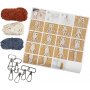 Mini DIY Kit Macram - Sleutelhangers