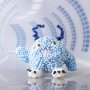 Mini DIY Kit Modellering, lichtblauw, Monster Bobby