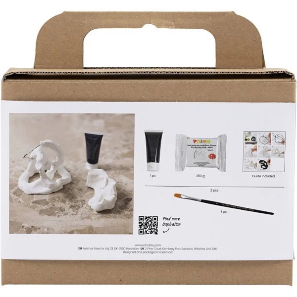 Mini DIY Kit Modelleren, zwart, Beeldhouwen