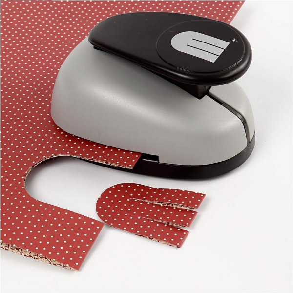 Papierpunch - Gevlochten hart