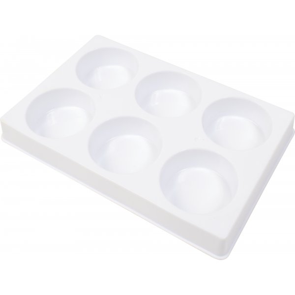 Kleurenpalet voor 44mm - 6-vaks - 6 st
