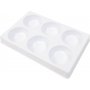 Kleurenpalet voor 44mm - 6-vaks - 6 st
