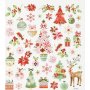Stickers - romantische kerst