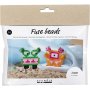 Mini DIY Kit Tube kralen, gemengde kleuren, Monster