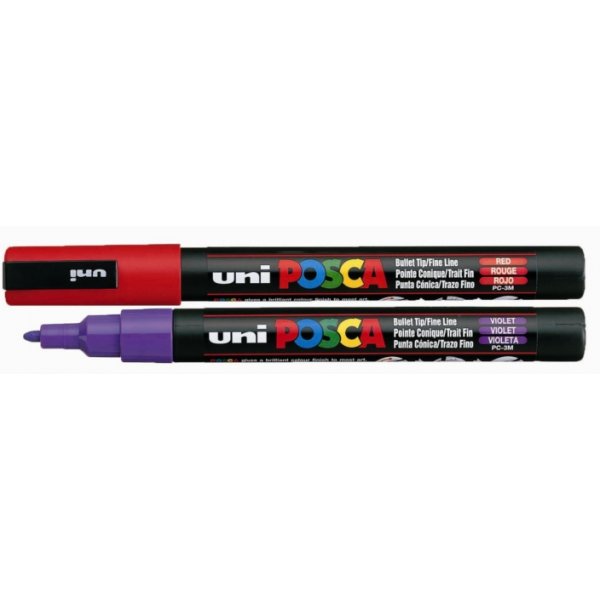 Posca Marker PC-3M 0,9-1,3 mm Fijn - Verschillende kleuren