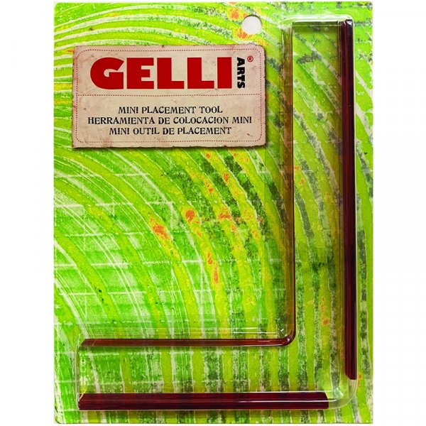 Drukplaat - Gelli Arts - Perfect plaatsingsgereedschap mini