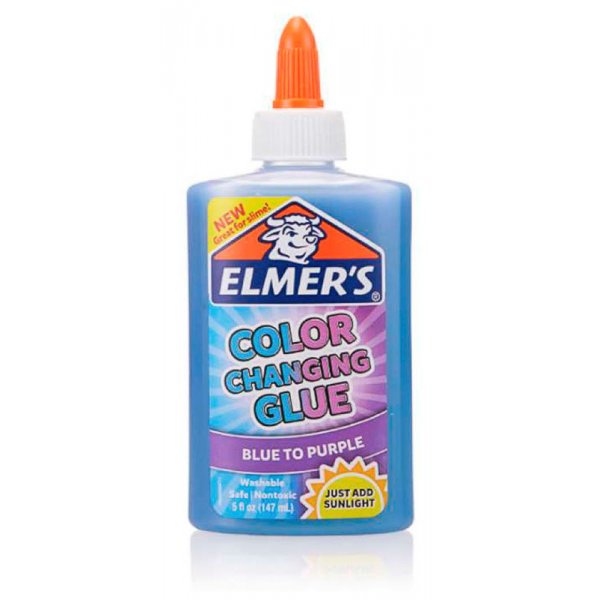 Lijm Elmers - Kleurveranderende lijm -147 ml - Blauw-paars