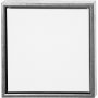 ArtistLine Canvas met lijst - antiek zilver/wit - 34x34 cm