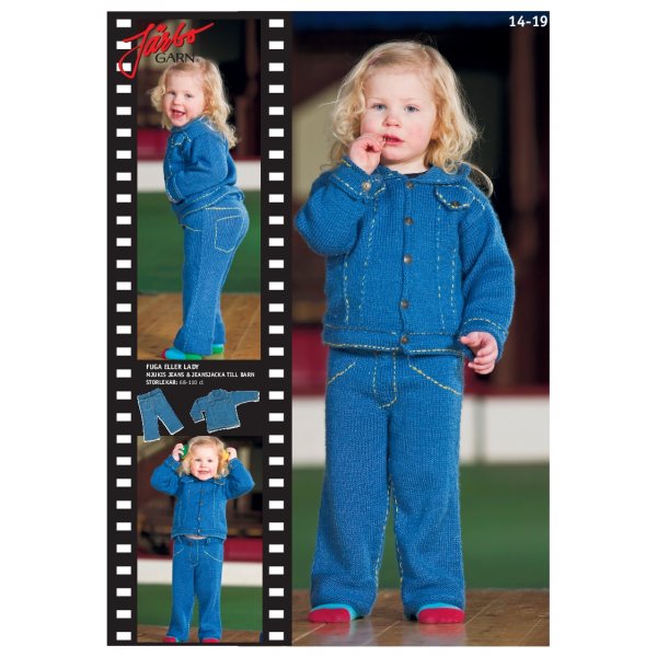 Breipatroon - Zachte jeans en spijkerjasje voor kinderen
