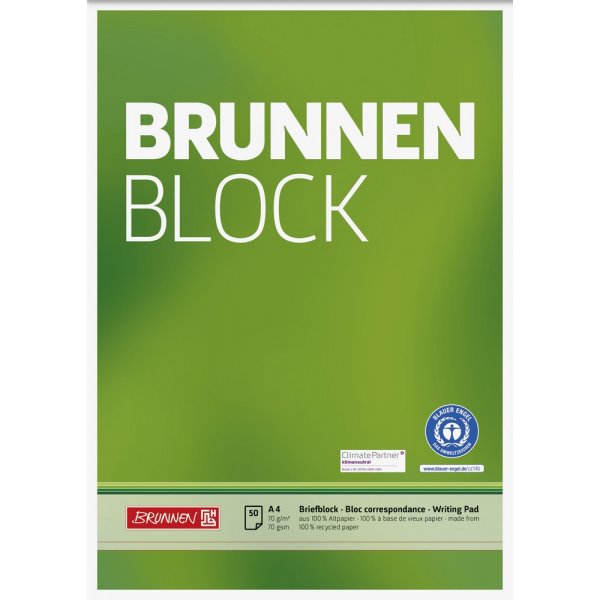 Notitieblok - Brunnen A4 70 gr
