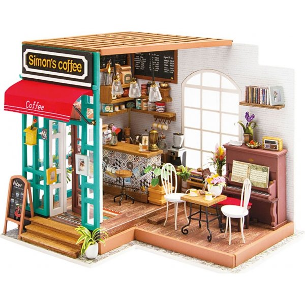 DIY miniatuurkamer - caf
