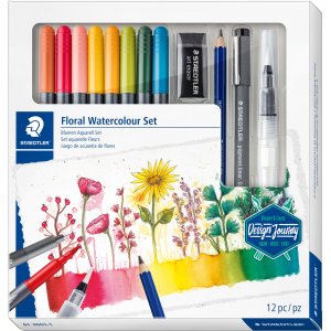 Gemengde set aquarelverf - 100% PEFC Gemengde set aquarelverf - 100% PEFC