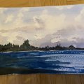 Klant imago Aquarelblok Gelijmd Koudgeperste Bogen 300g - 23x31 cm