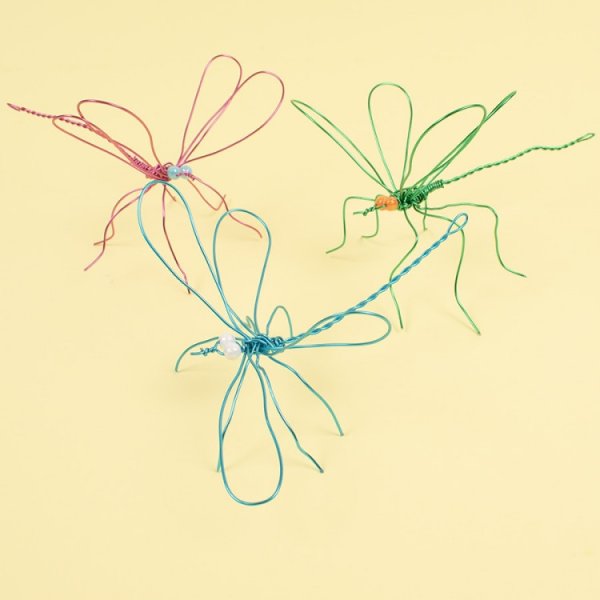 Aluminiumdraad, 10 kleuren,  1 mm, 3 mx 10