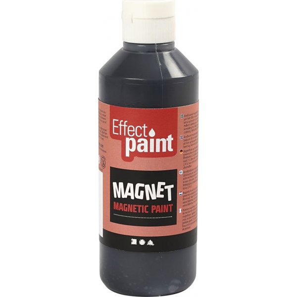 Magneetverf - zwart - 250 ml