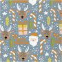 Cadeauverpakking - Kerstman - Kerstcadeau - lolly - rendier - 5 meter