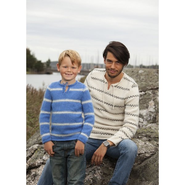Breipatronen - Patroon gebreide truien - alt 2 (dames, heren en kinderen)